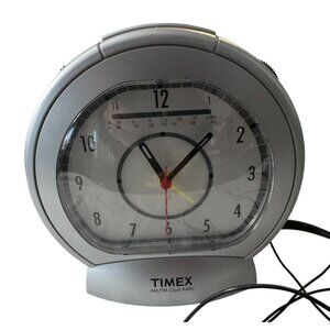 Timex AM/FM Round Alarm Clock Radio With Snooze & Dimmer VIDEO
